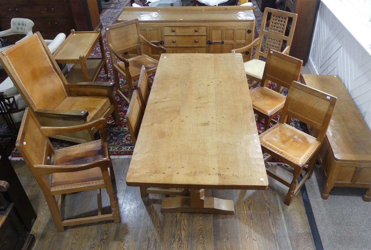 Check for mice! Mouseman furniture to go under the hammer The Devon Daily